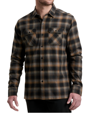 DILLINGR FLANNEL LS, Color Code: DESERT NIGHT, Size: L, Style: 7186
