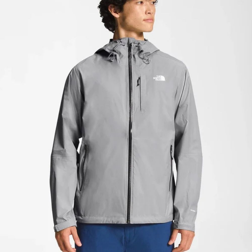 MEN’S ALTA VISTA RAIN JACKET, Color: MELD GREY, Size: L