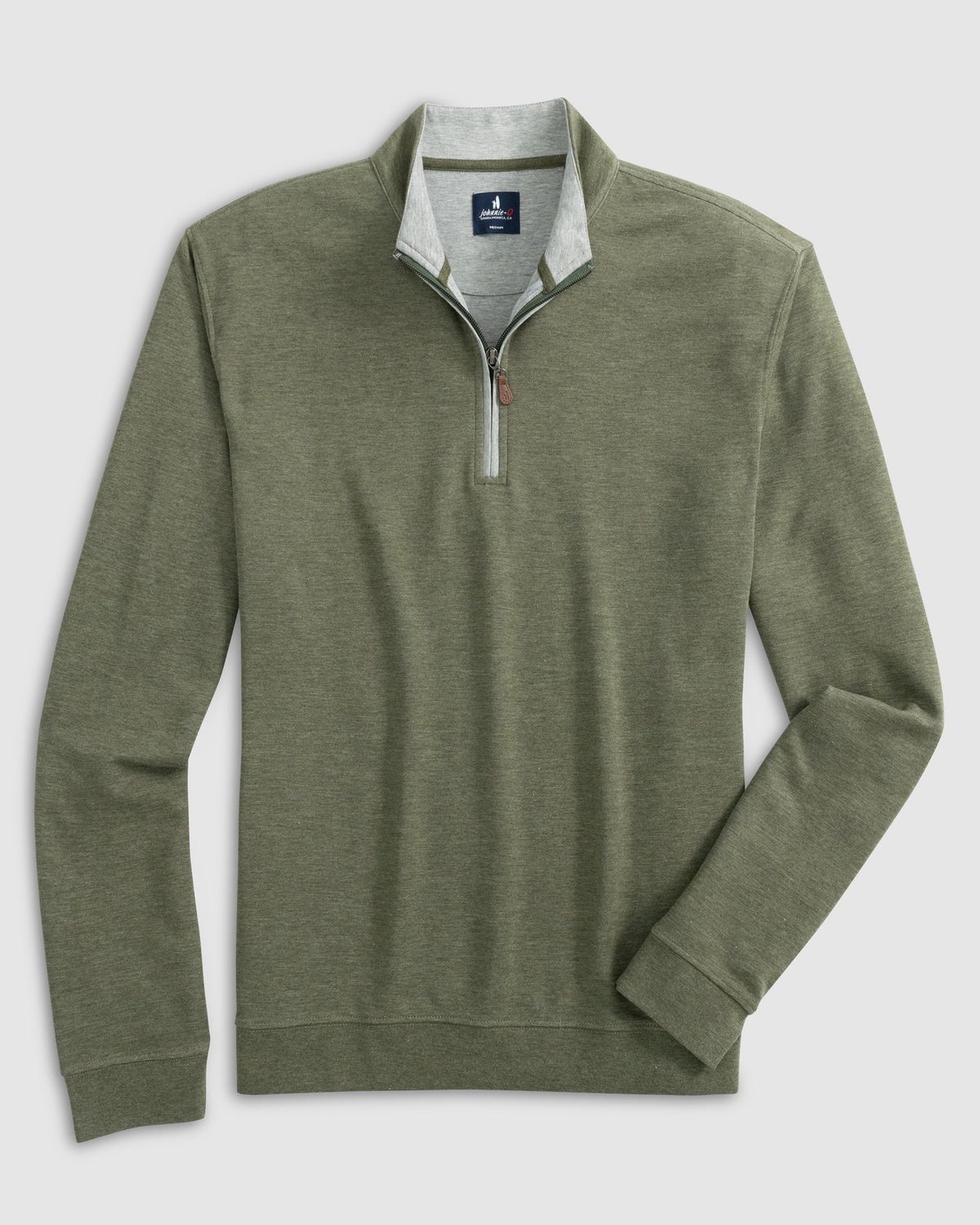 SULLY QUARTER ZIP, Color: SEQUOIA, Size: MEDIUM, Style: JMKO1460
