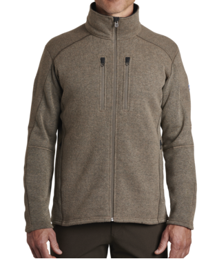 M INTERCEPTR FULL ZIP, Color: Oatmeal, Size: L