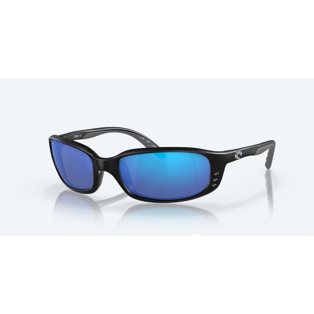BRINE 06S9017, Color: MATTE BLACK, Lens: 580G, Style: BLUE MIRROR