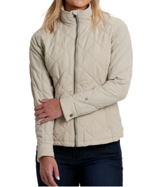 W STUNNR INSULATED JACKET, Color: SILVERSTONE, Size: L