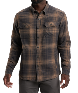 Deviatr Shirt-Jac, Color: DRIFTWOOD, Color Code: DRFT, Size: L