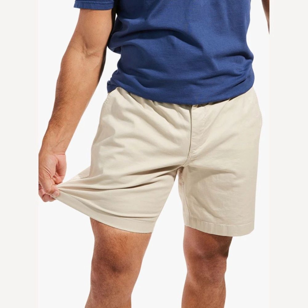 M THE ORIGINAL STRETCH SHORT 7", Color: THE KHAKINATORS | KHAKI, Size: M
