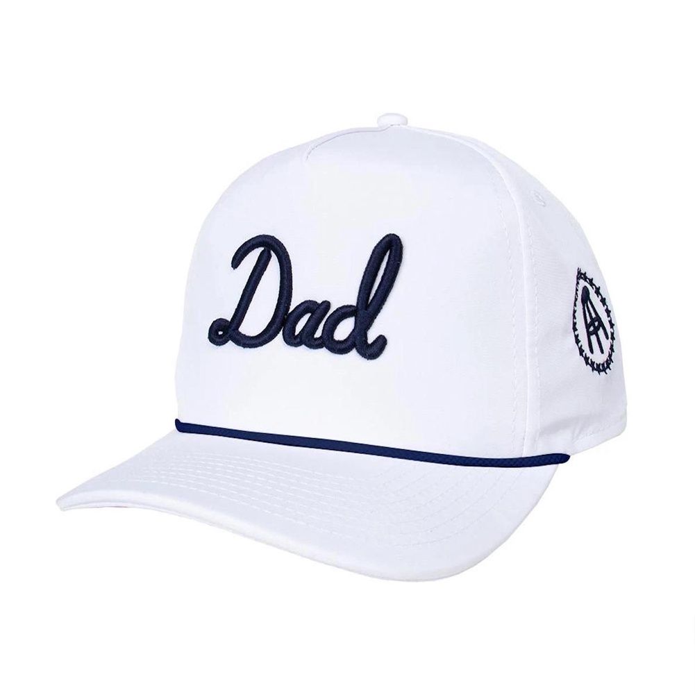 Dad Imperial Rope Hat, Color: White|White