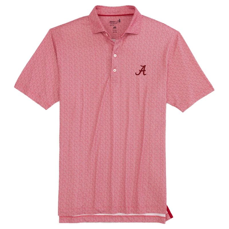 HINSON PERFORMANCE POLO, Color: CRIMSON, Size: S