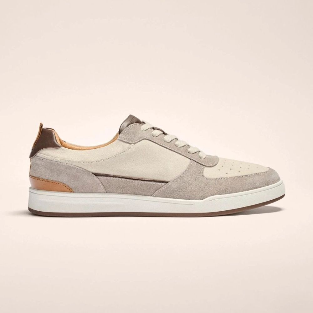 M TOPSPIN COURT SNEAKER, Color: TAUPE, Size: 9