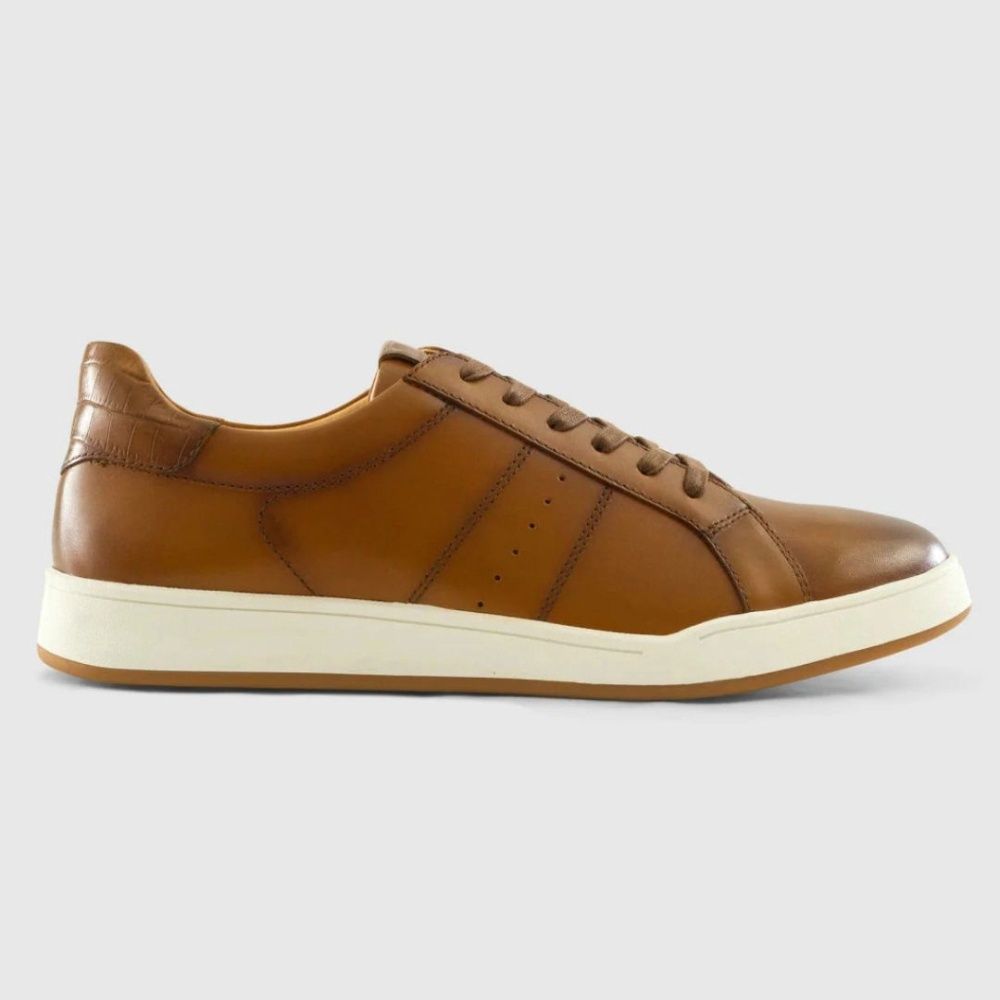 M TOPSPIN OXFORD SNEAKER, Color: COGNAC, Size: 9