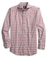 BOURDON BUTTON UP, Color: Malibu Red, Size: M