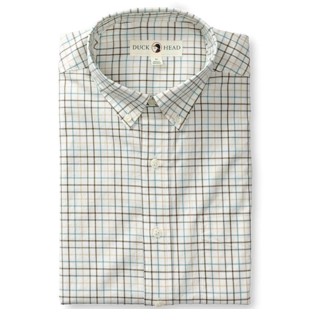 LONG SLEEVE COTTON TWILL SPORT SHIRT, Color: MIDNIGHT OLIVE / JOYNER PLAID, Size: XXLARGE