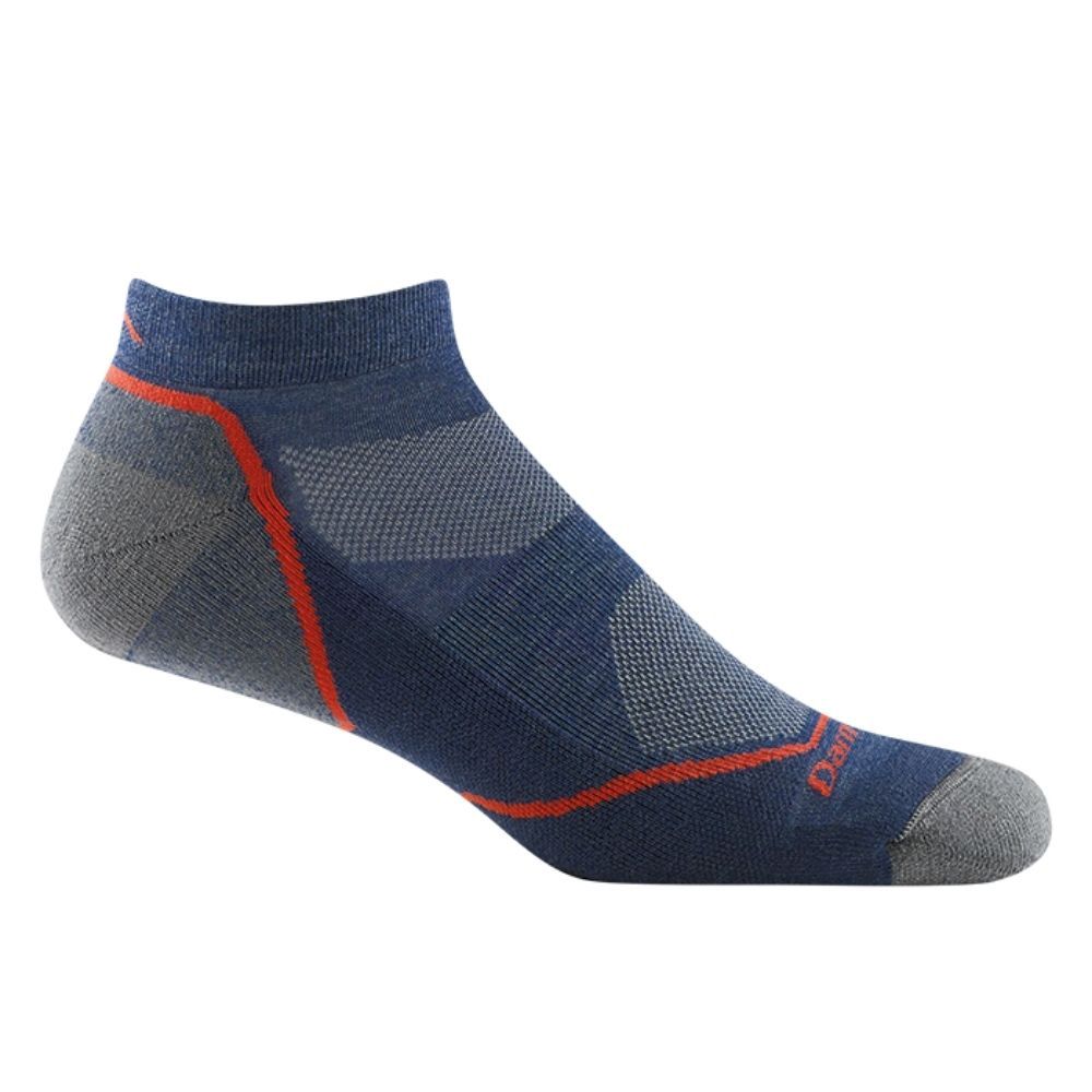 LIGHT HIKER NO SHOW LIGHTWEIGHT W/ CUSHION, Color: DENIM, Size: M