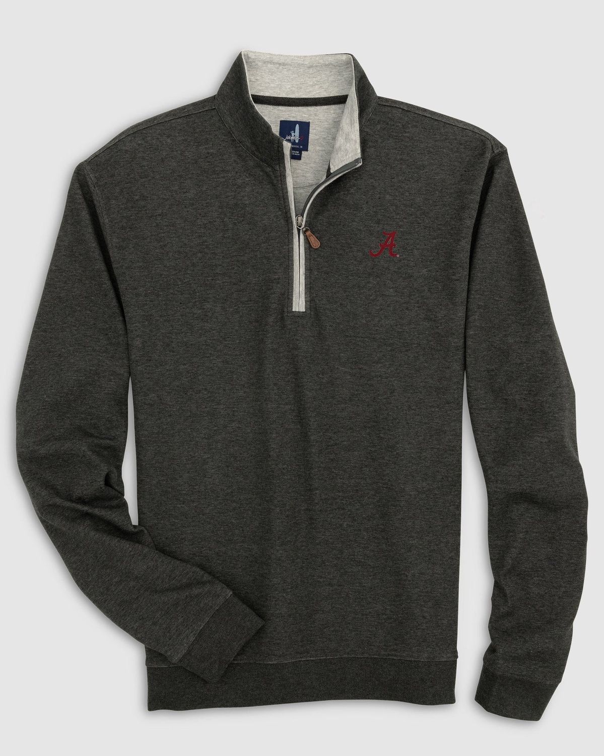 SULLY COLLEGIATE QUARTER ZIP, Color: HEATHER BLACK | UNIVERSITY OF ALABAMA, Size: M
