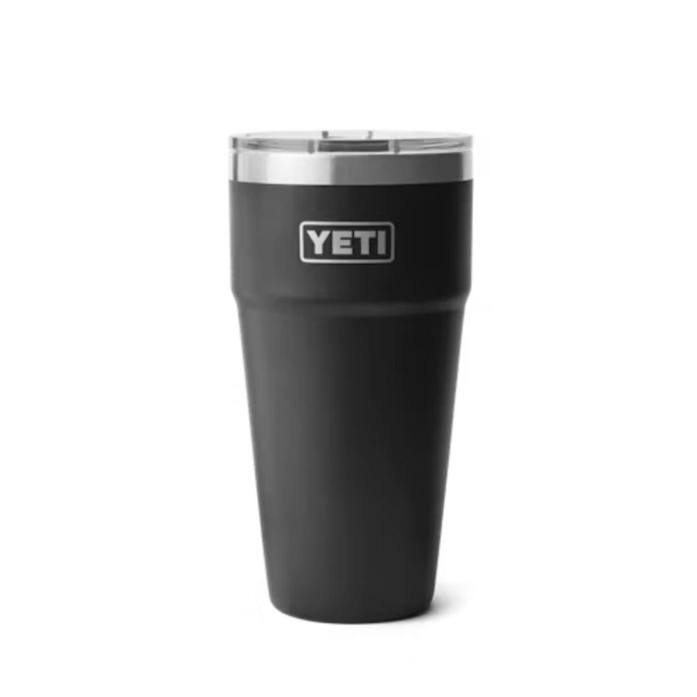 RAMBLER 30OZ STACKABLE CUP - MAGSLIDE LID, Color: BLACK