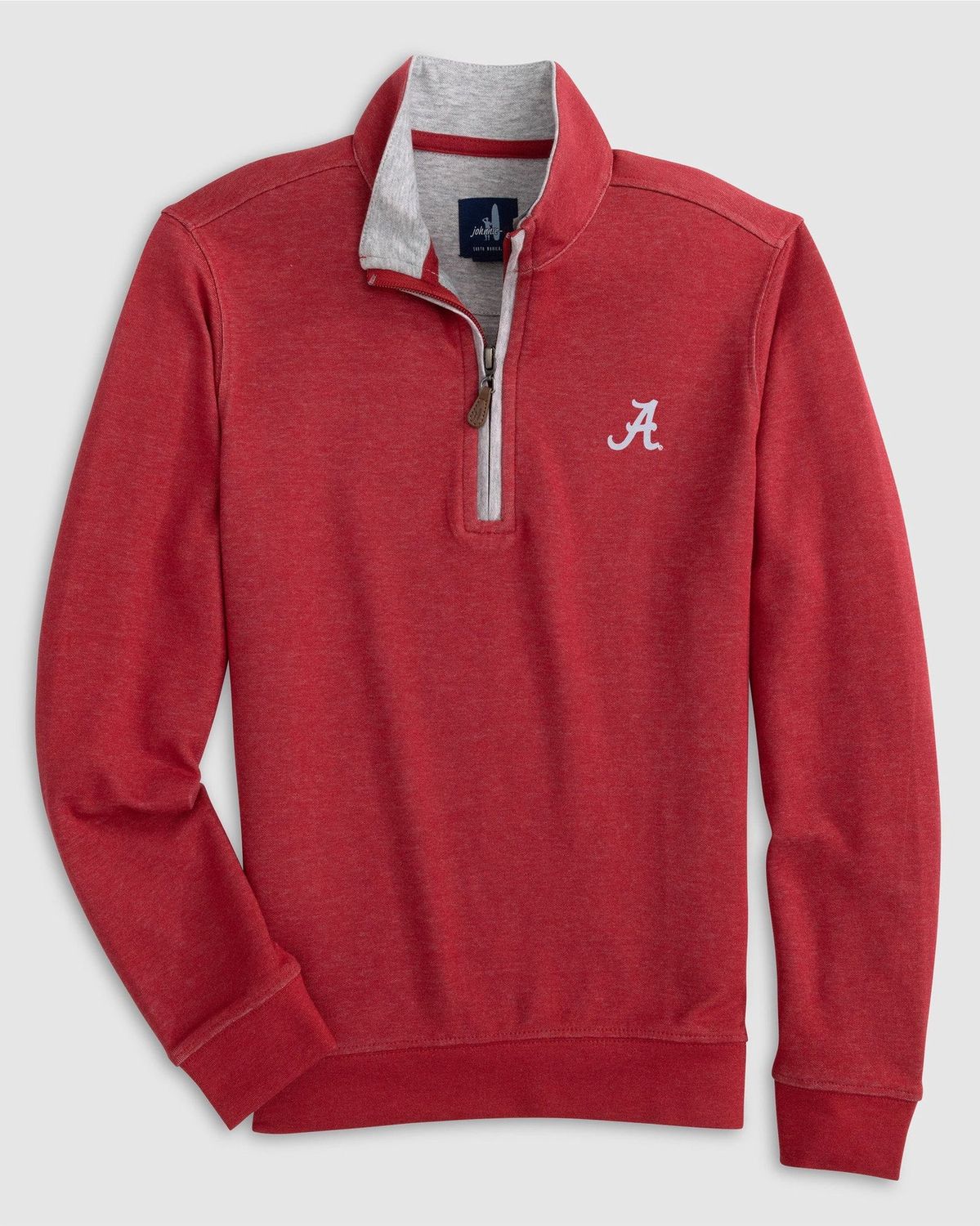 BOYS SULLY JR. COLLEGIATE QUARTER ZIP, Color: Crimson, Size: 8