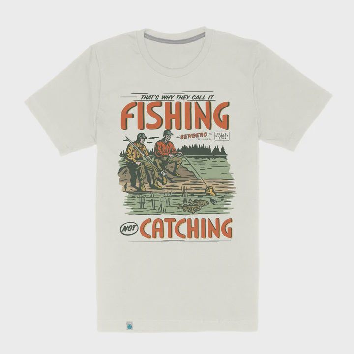 Not Catching T-Shirt, Color: VINTAGE WHITE, Size: M