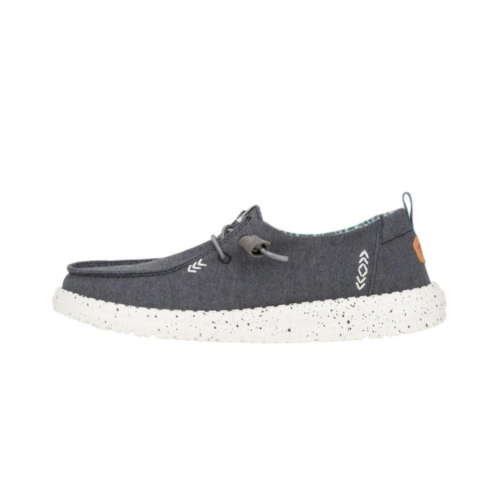 W WENDY CHAMBRAY, Color: BLACK, Size: W10