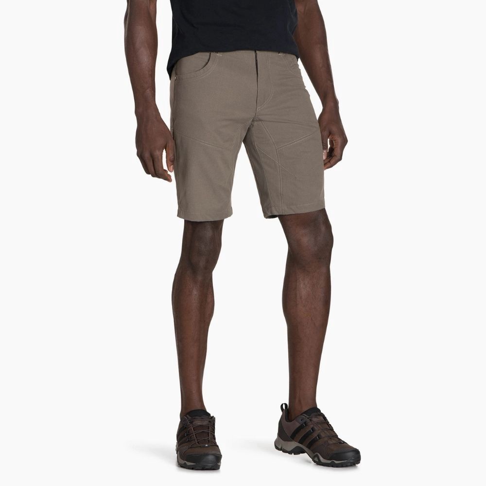 M Scilencr Kargo Short 8", Color: Storm Khaki, Size: 32