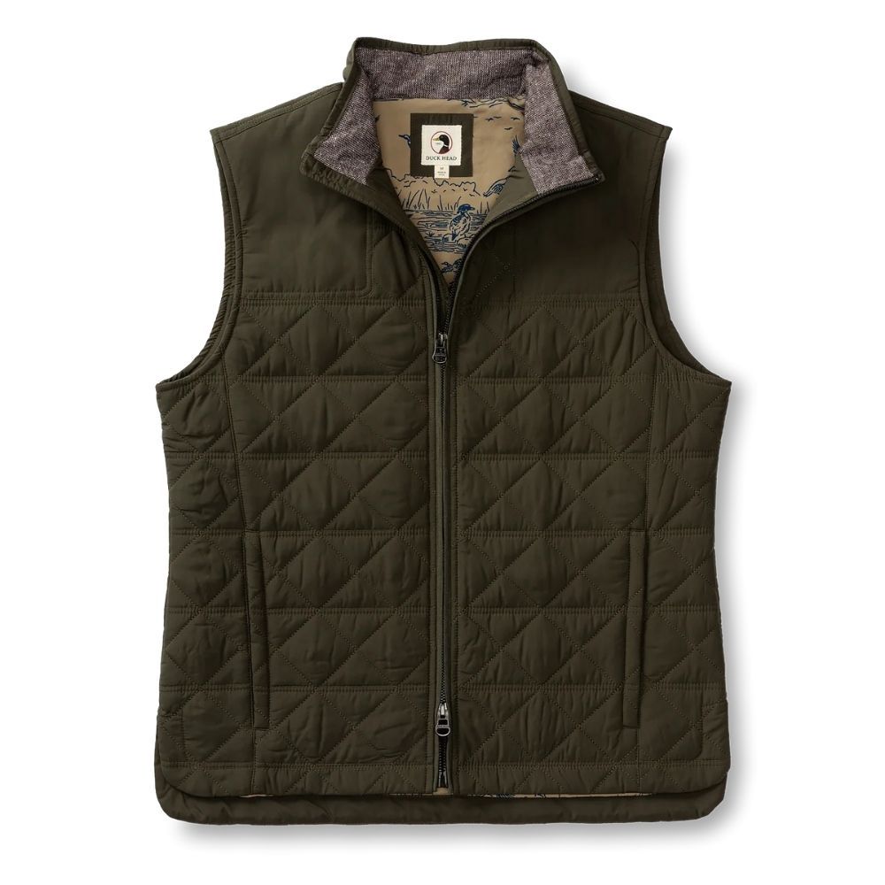 FREMONT PERFORMANCE QUILTED VEST, Color: DARK FOREST GREEN (388), Size: XXLARGE