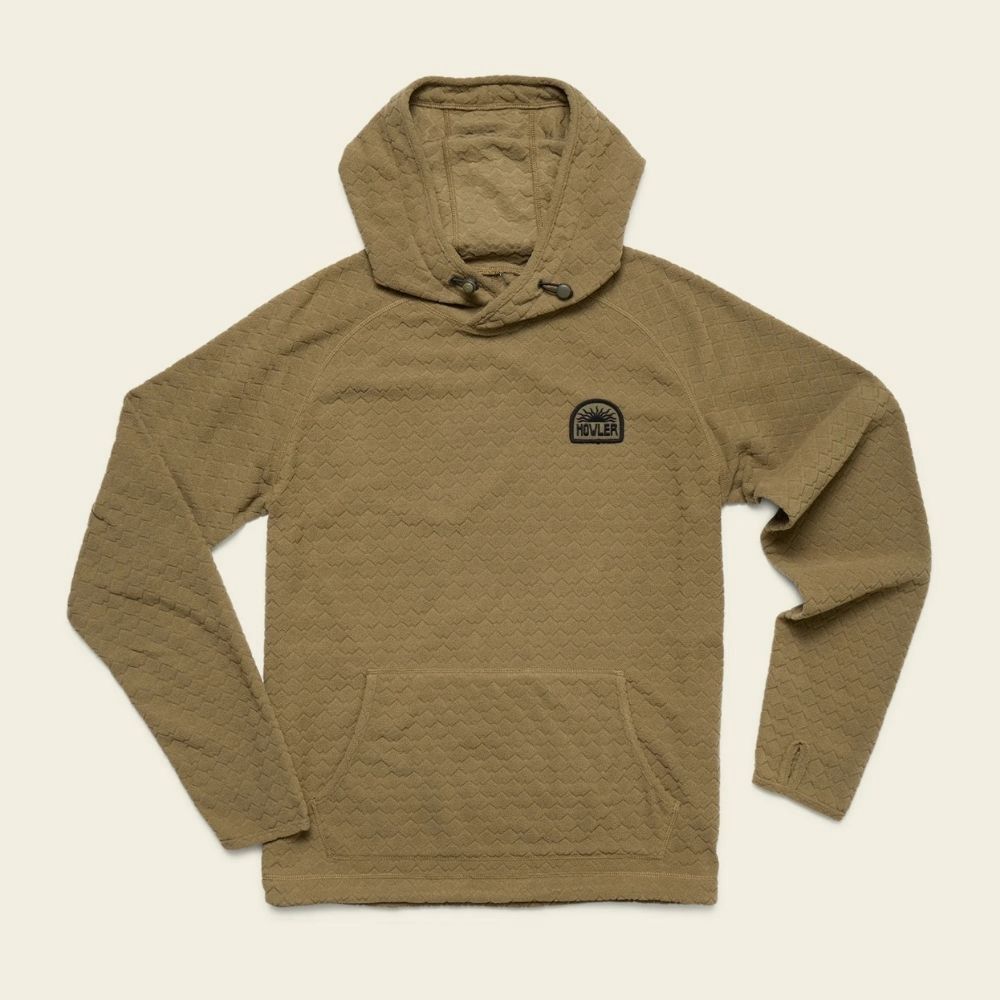 Palo Duro Fleece Hoodie, Color: FATIGUE, Size: M