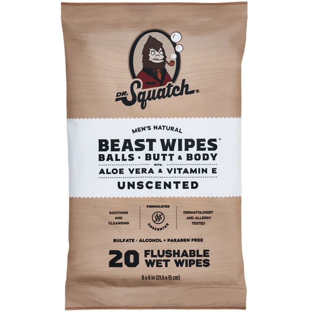 Beast Wipes, Scent: Unscented