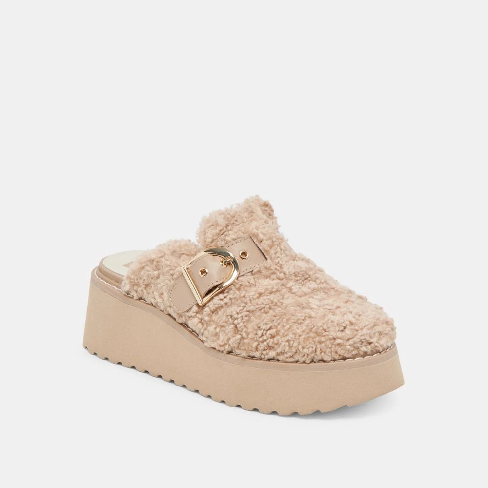 LELANI PLUSH, Color: NATURAL PLUSH, Size: 6