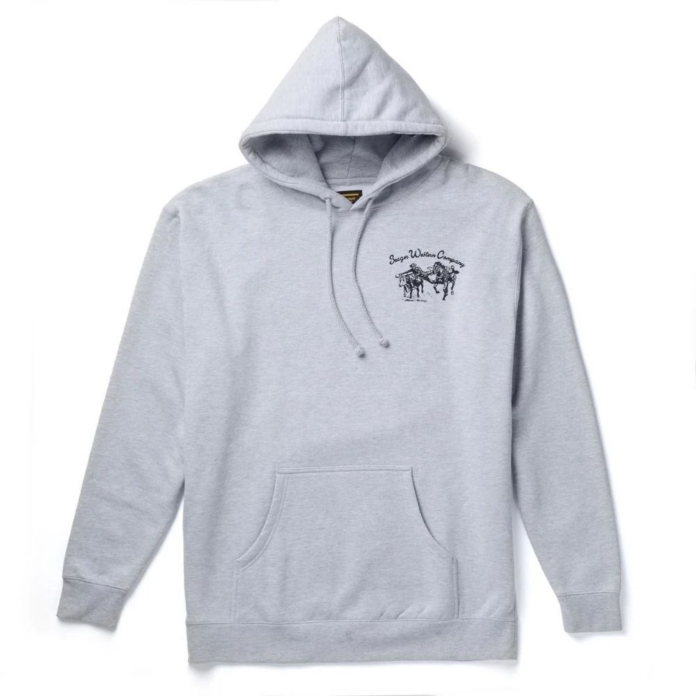Seager Los Rios Hoodie, Color: HEATHER GREY, Size: S