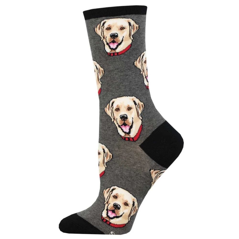 W Labrador Socks, Color: Charcoal Heather, Size: 9-11