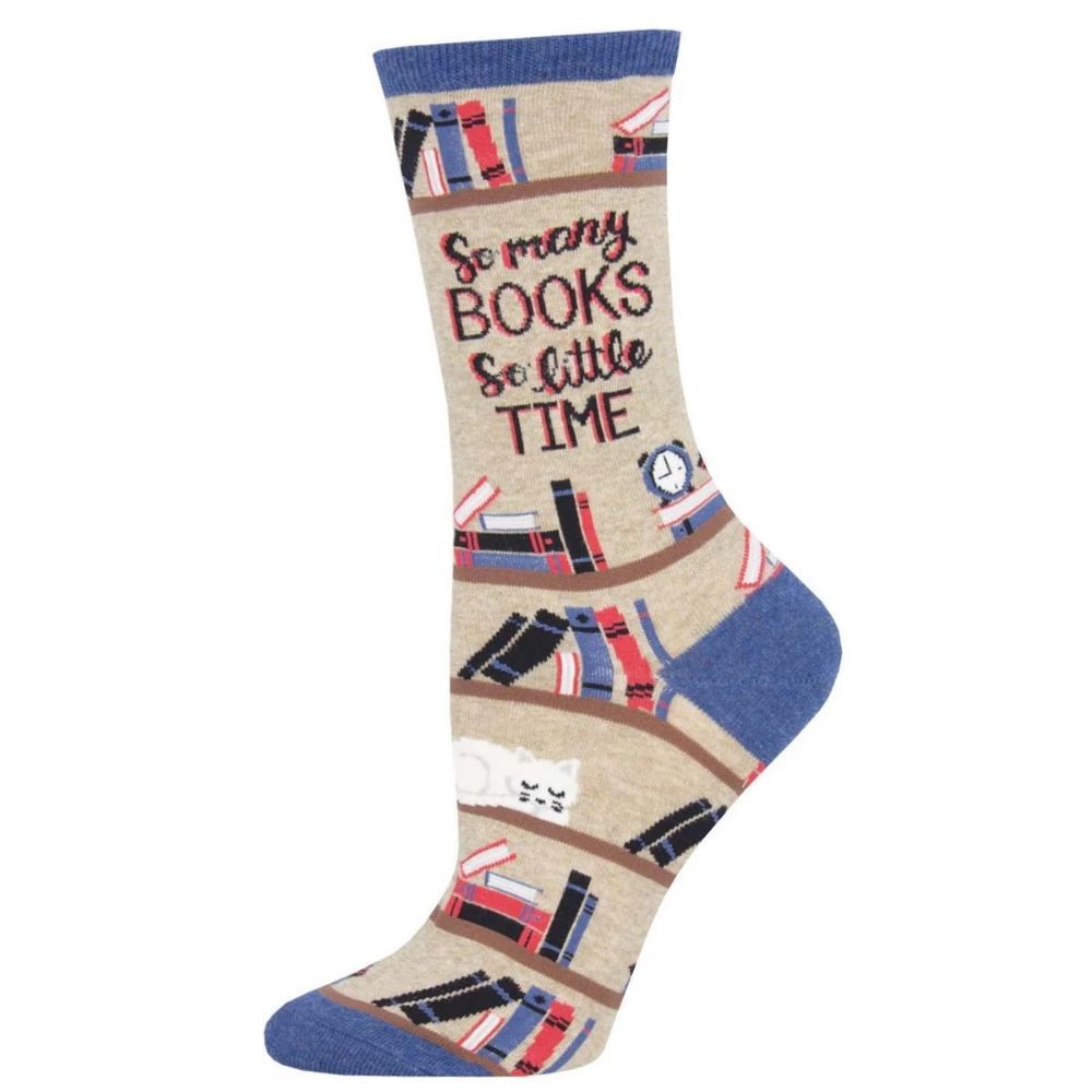 Time For A Good Book, Color: Hemp Heather, Size: 9-11