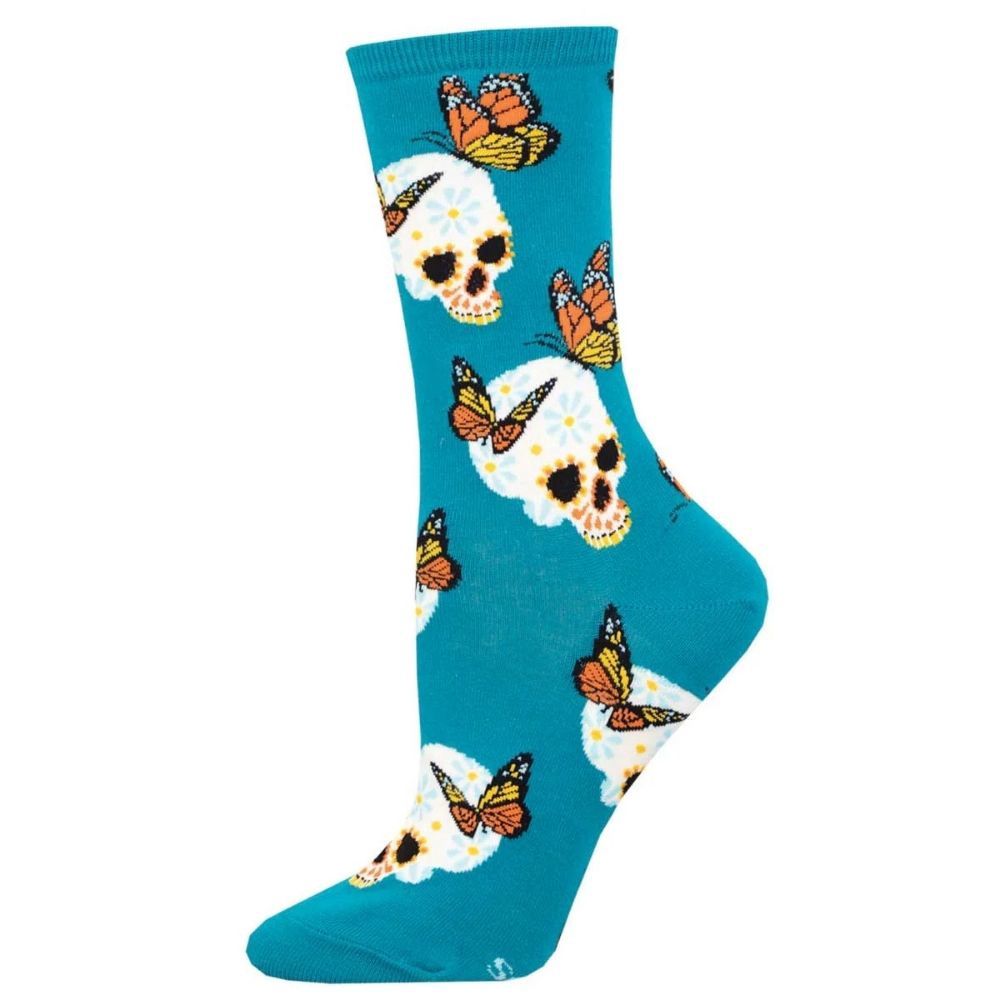 Metamorphosis Socks, Color: Teal, Size: 9-11
