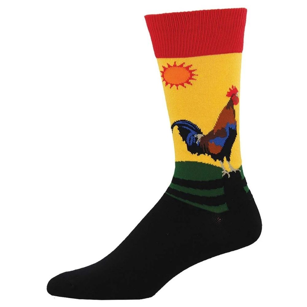 Early Riser Socks, Color: Morning Gold, Size: 10-13