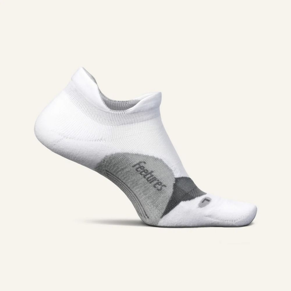 Elite Light Cushion No Show Tab Sock, Color: White, Color Code: 30158, Size: S