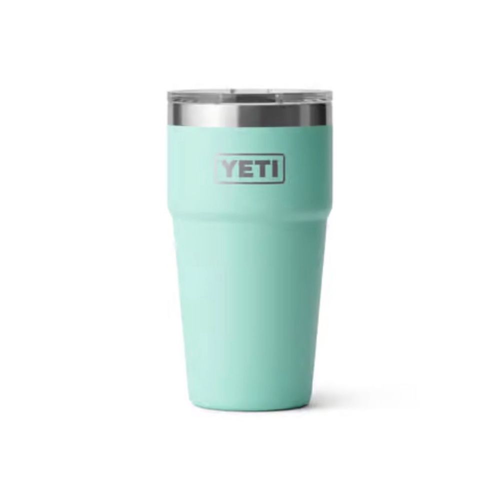RAMBLER 20OZ STACKABLE CUP - MAGSLIDER LID, Color: SEAFOAM