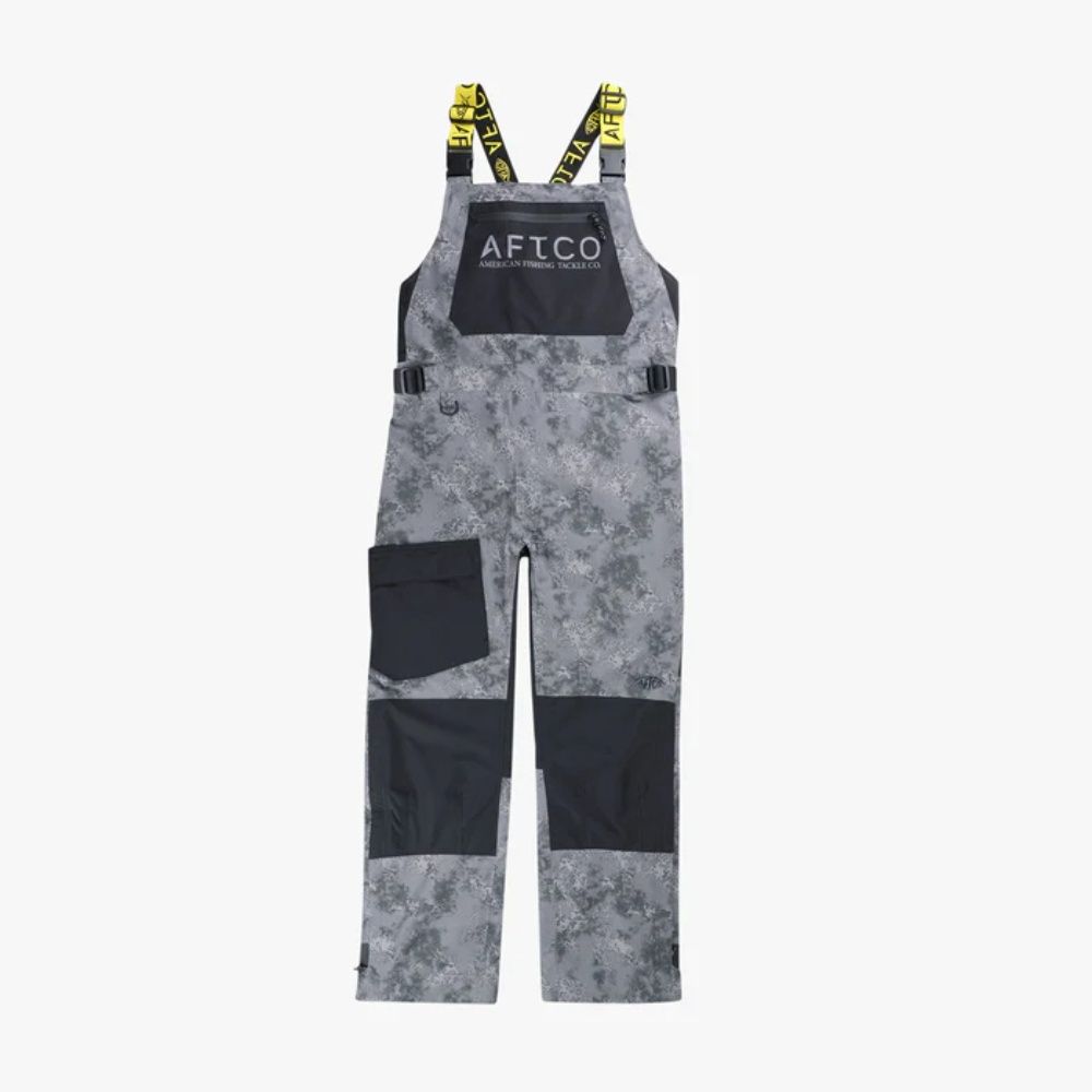 BARRICADE BIB, Color: CHARCOAL ACID CAMO, Size: LARGE