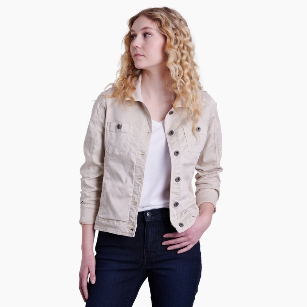 W'S KULTIVATR JACKET, Color: STONE, Size: S