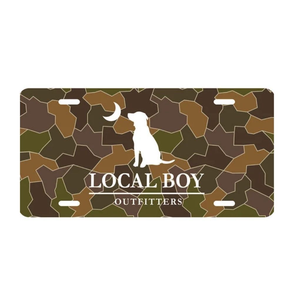 LICENSE PLATE, Color: LOW COUNTRY