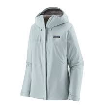 W's Torrentshell 3L Rain Jacket, Color: Chilled Blue, Size: L