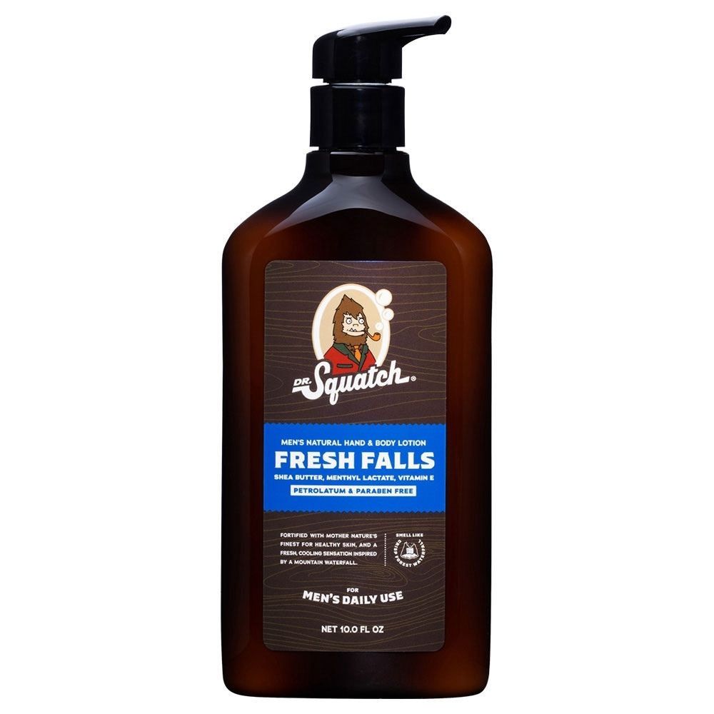 FRESH FALLS NATURAL HAND &amp; BODY LOTION, Scent: FRESH FALLS, Size: 10OZ