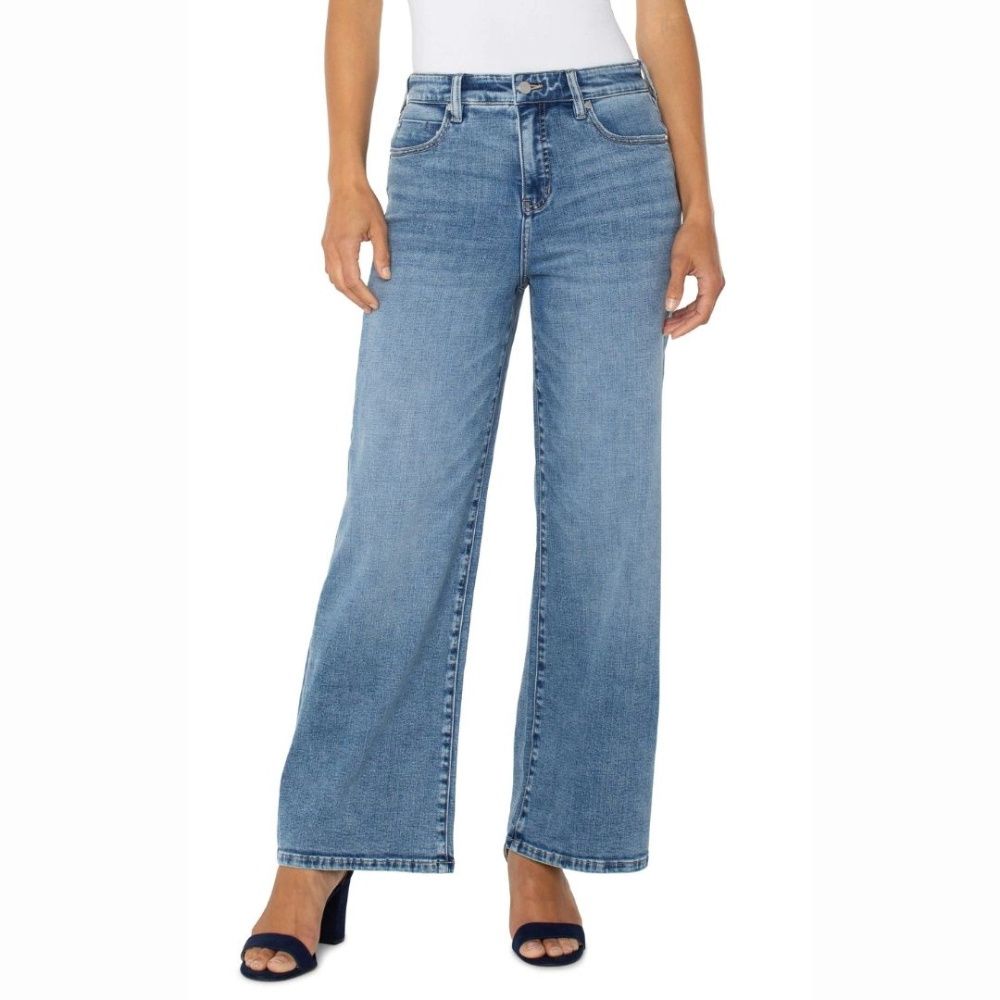 STRIDE HI-RISE WIDE LEG, Color: CARBON CANYON, Size: 0