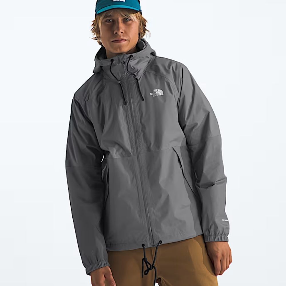 Men's Antora Rain Hoodie, Color: Smoked Pearl, Size: S