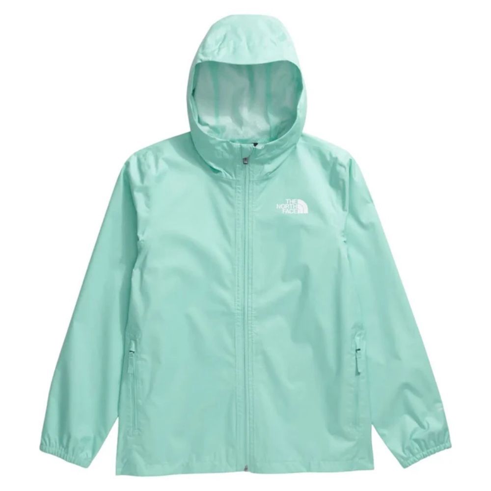 Teen Zipline Rain Jacket, Color: Bright Foam, Size: XS