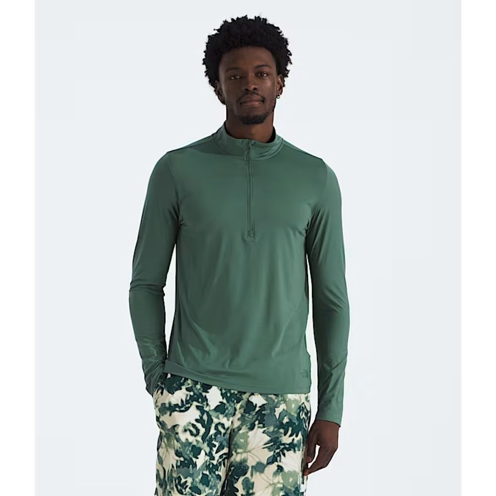 Men's Dune Sky 1/4 Zip, Color: Duck Green, Size: XS
