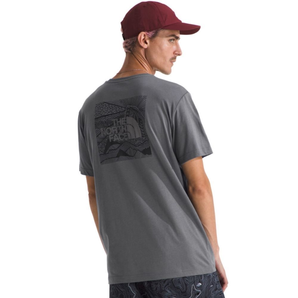 Men's S/S Box NSE Celebration Tee, Color: Smoked Pearl, Size: XS