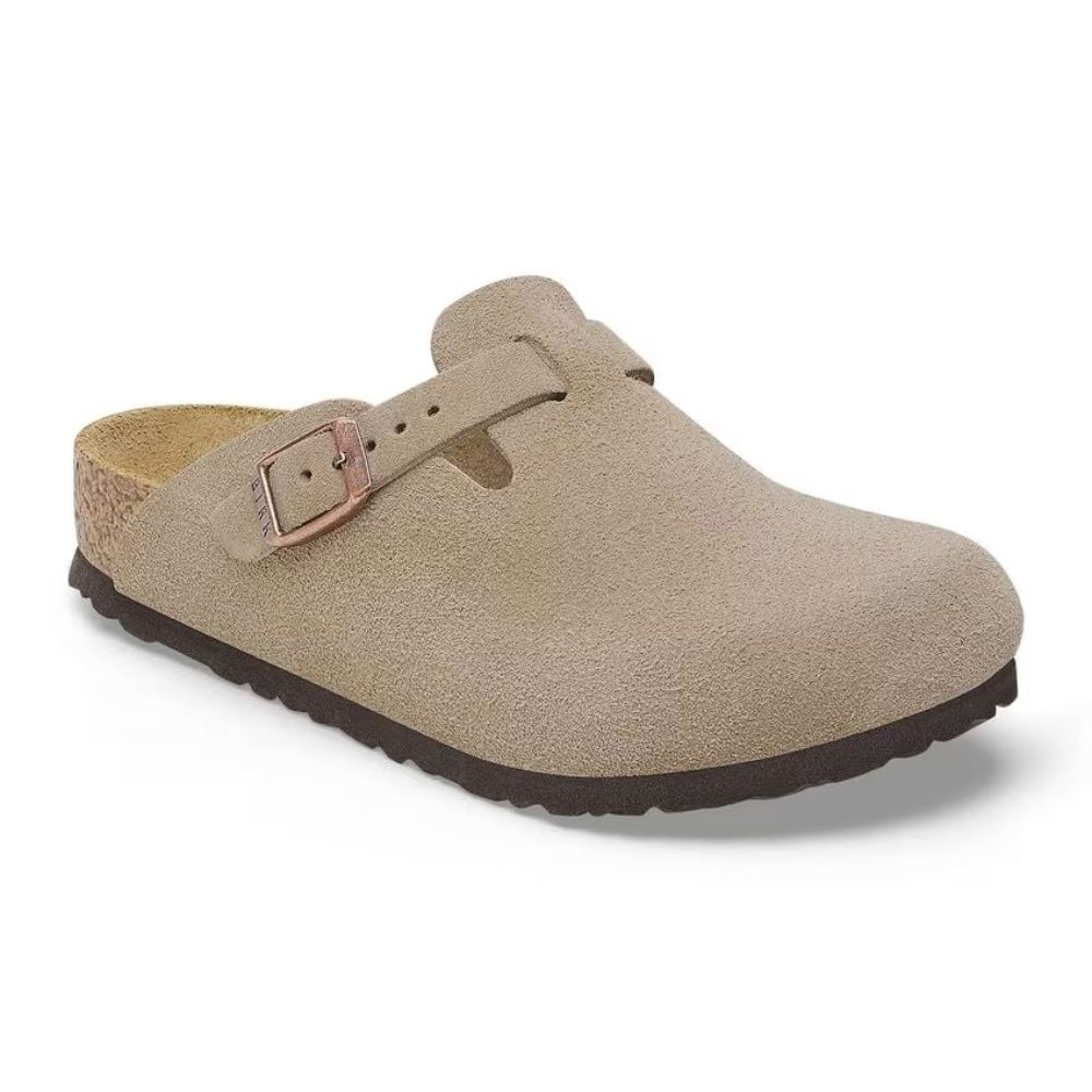 BOSTON KIDS - SUEDE LEATHER, Color: TAUPE, Size: EU27, Width: NARROW FIT