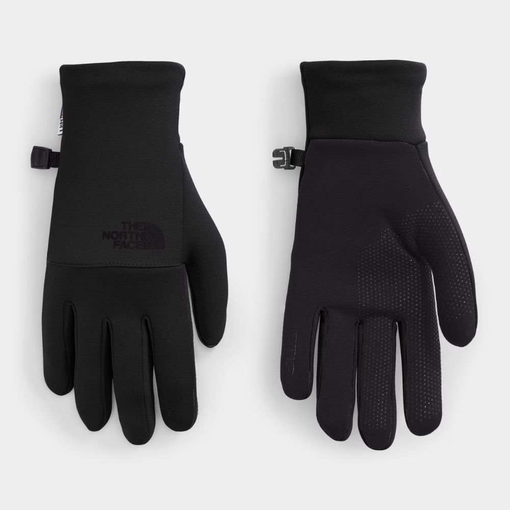 W ETIP RECYCLED GLOVE, Color: BLACK, Size: X SMALL