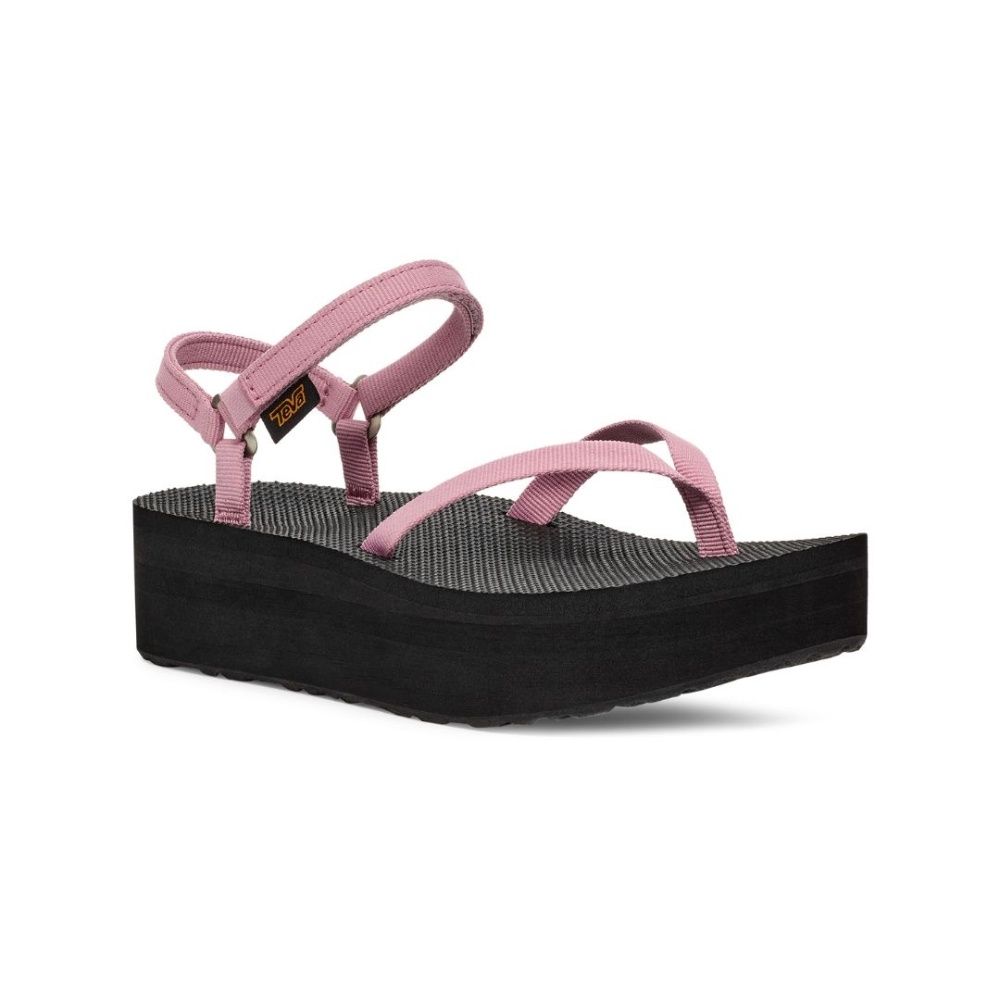 W FLATFORM SANDAL SLIM, Color: LILAS | BLACK, Size: 5