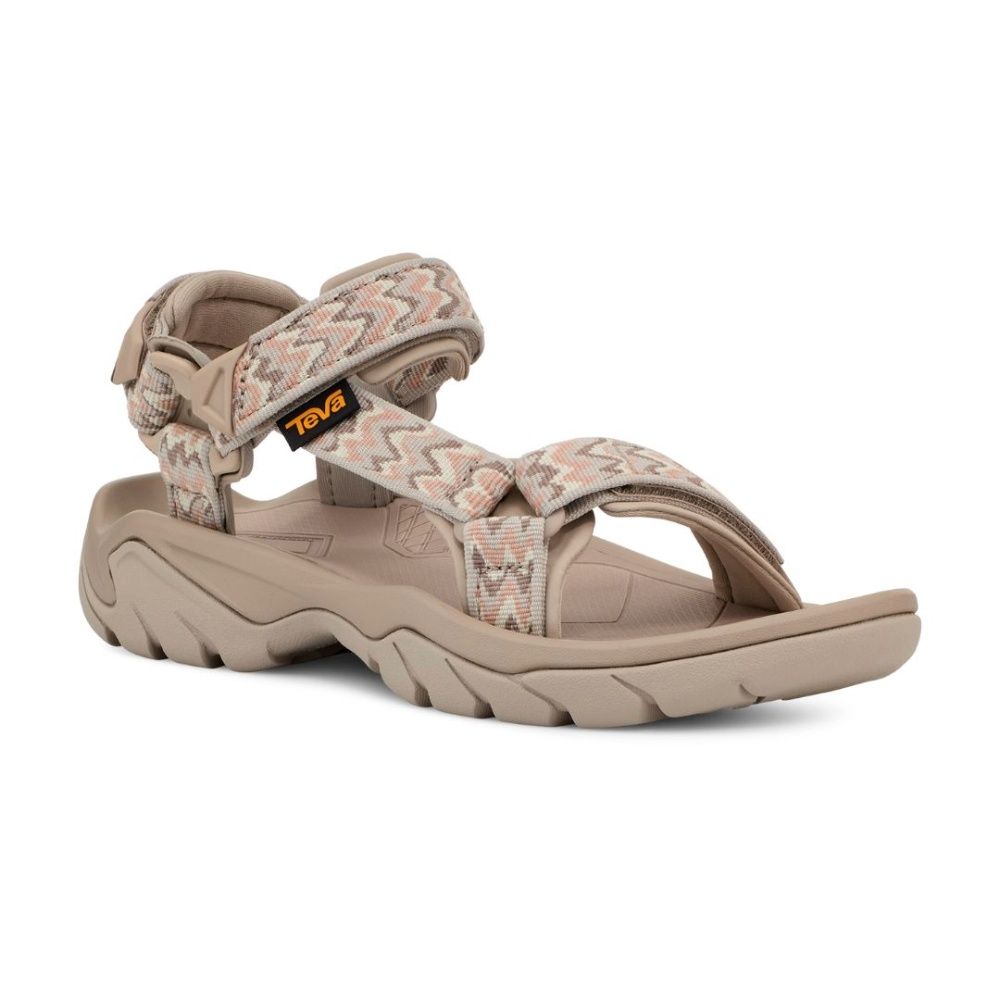 W TERRA FI 5 UNIVERSAL HIKING SANDAL W TERRA FI 5 UNIVERSAL HIKING SANDAL, Color: SHIFTING LAYERS NEUTRAL, Size: 5