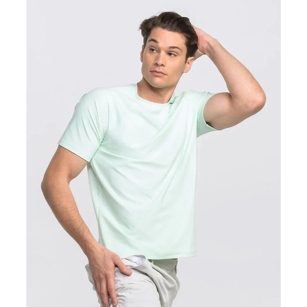 NEXT LEVEL PERFORMANCE TEE SHORTSLEEVE, Color: MARINA MIST, Size: MEDIUM
