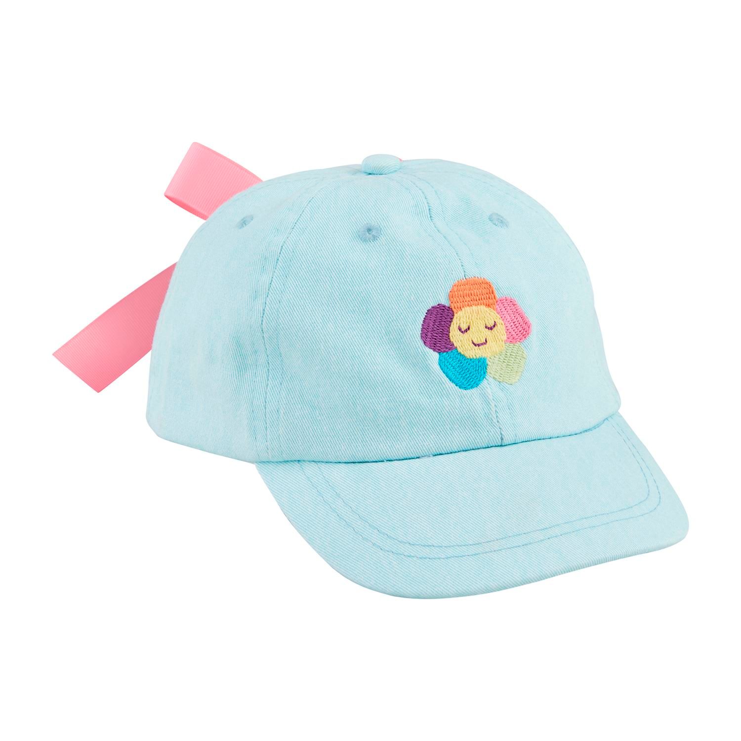 FLOWER EMBROIDERED HAT
