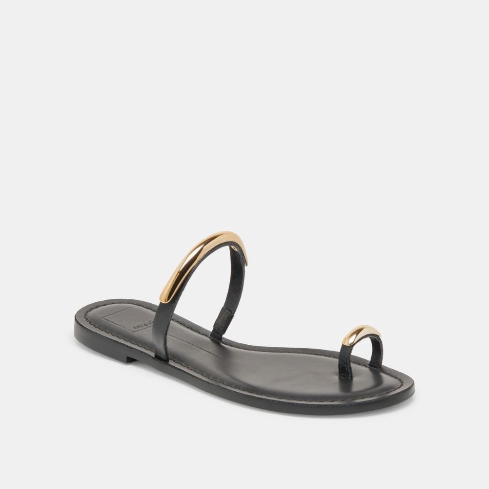 Wink, Color: BLACK LEATHER, Size: 6