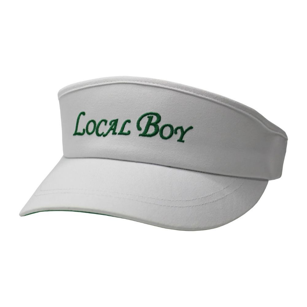 LOCAL VISOR -, Color: WHITE, Size: OSFA
